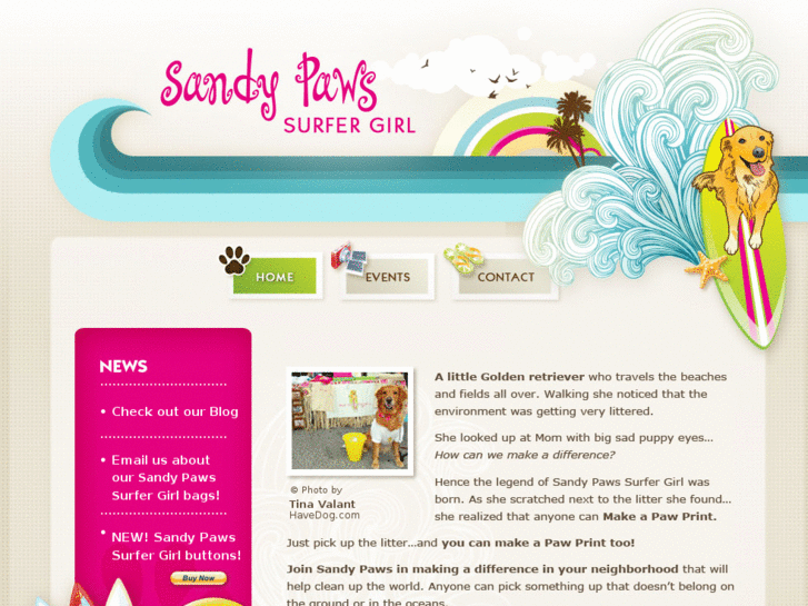 www.sandypawssurfergirl.com