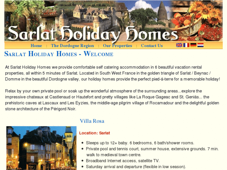 www.sarlatholidayhomes.com