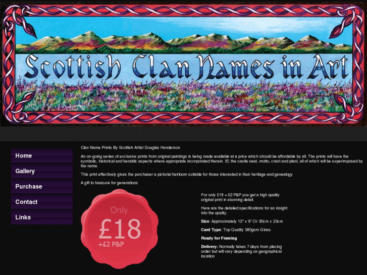 www.scottishclannamesinart.com