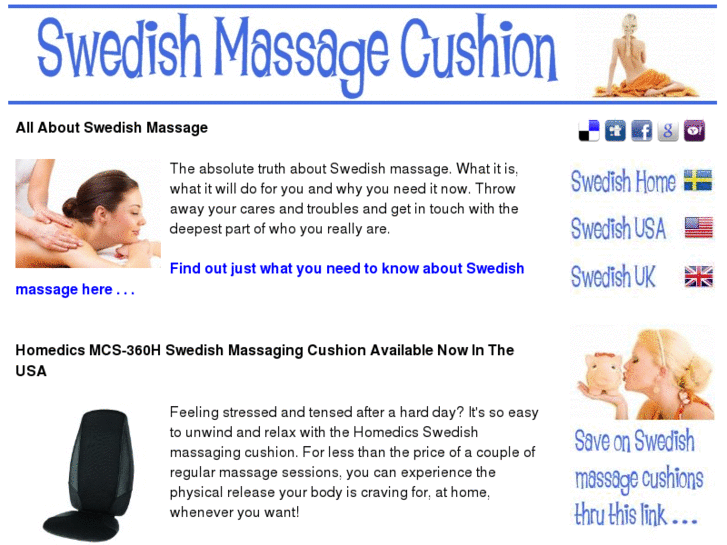 www.swedishmassagecushion.com