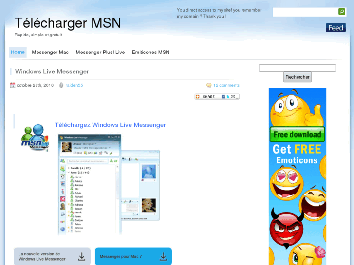 www.telecharger-msn.com