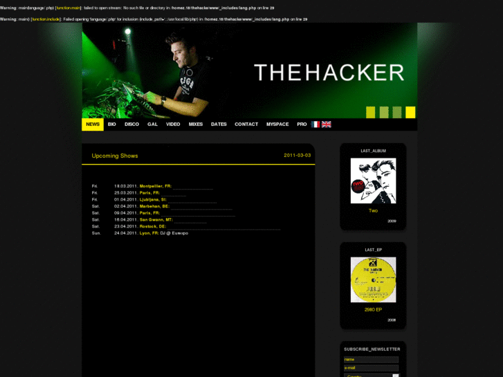 www.thehackermusic.com