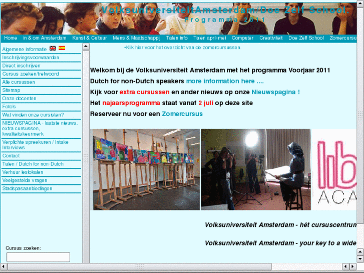 www.volksuniversiteitamsterdam.nl