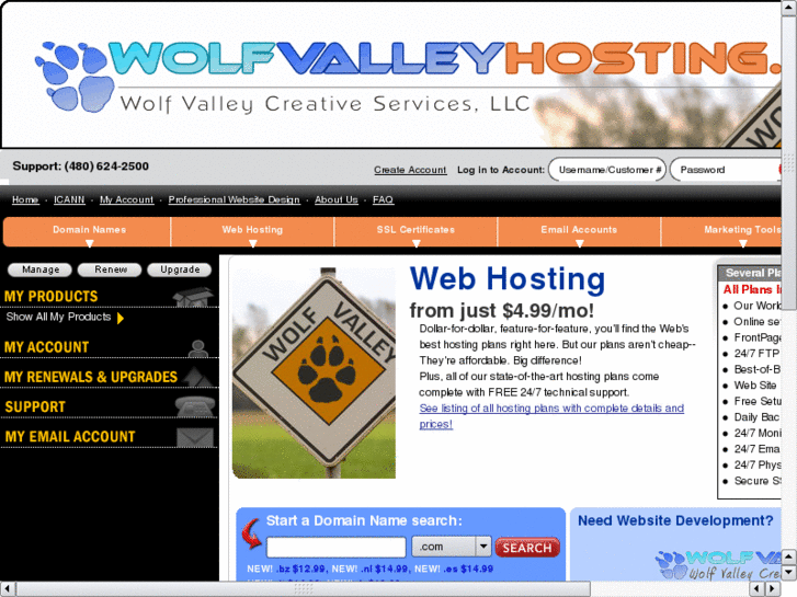 www.wolfvalleyhosting.com