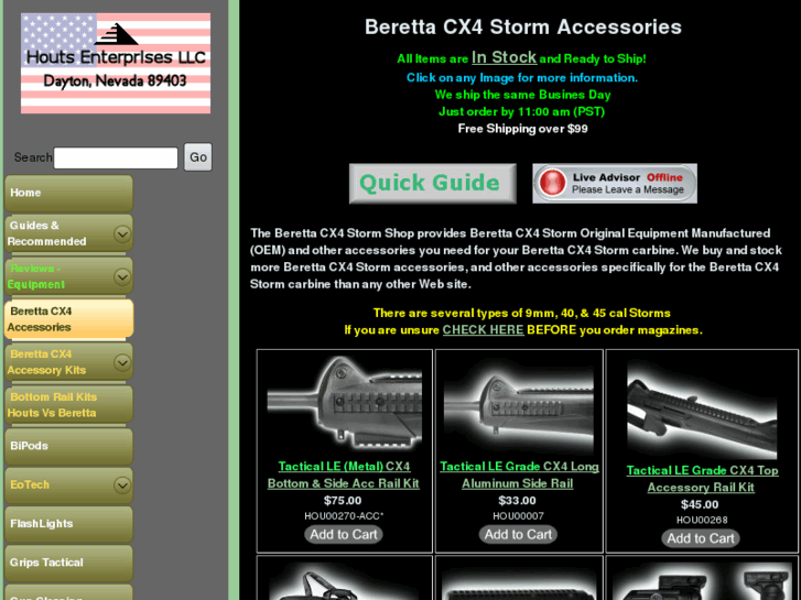 www.berettacx4stormaccessory.com