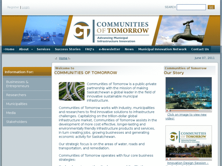 www.communitiesoftomorrow.net