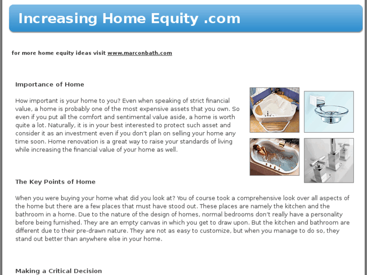 www.increasinghomeequity.com