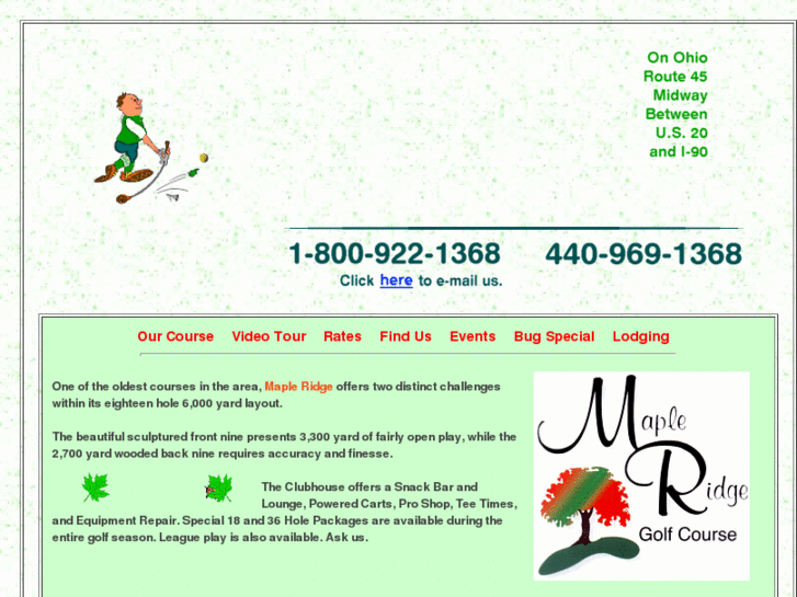 www.mapleridgegolfcourse.com