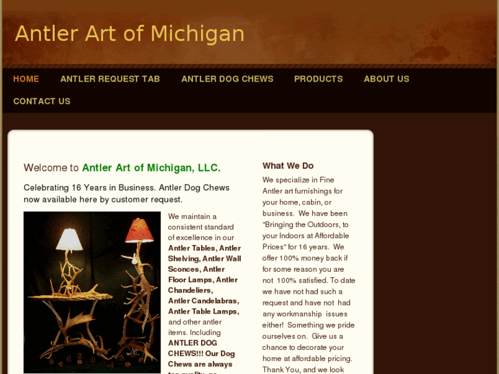 www.michiganantlerart.com