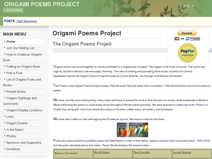 www.origamipoem.com