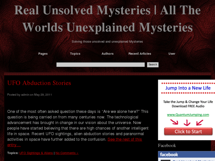 www.realunsolvedmysteries.com