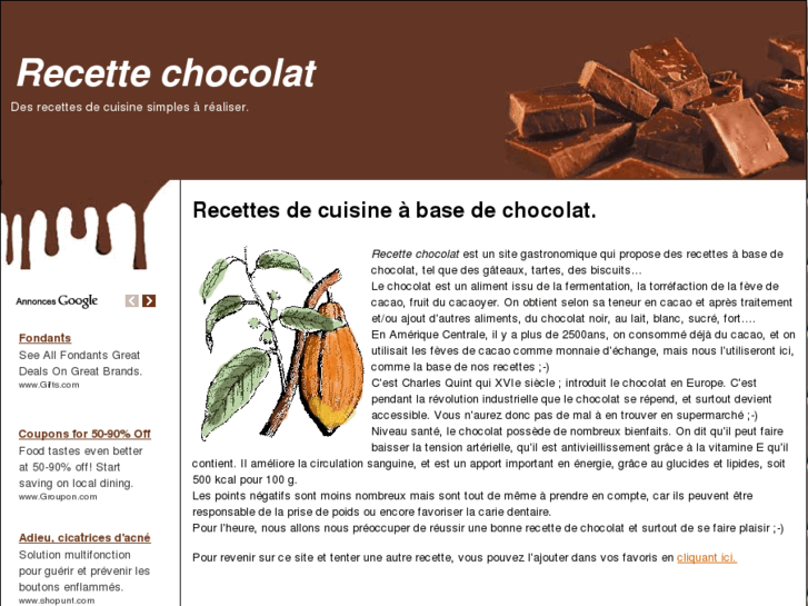 www.recette-chocolat.fr