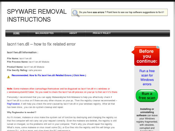 www.removespywareguides.com