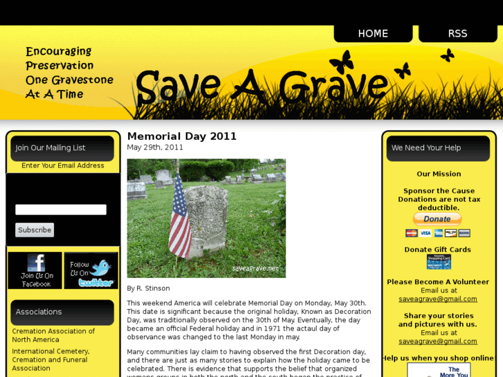 www.saveagrave.net