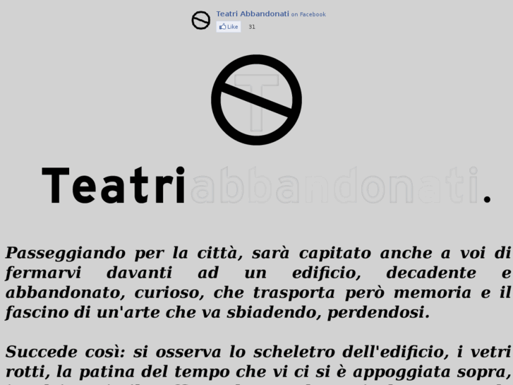 www.teatriabbandonati.com