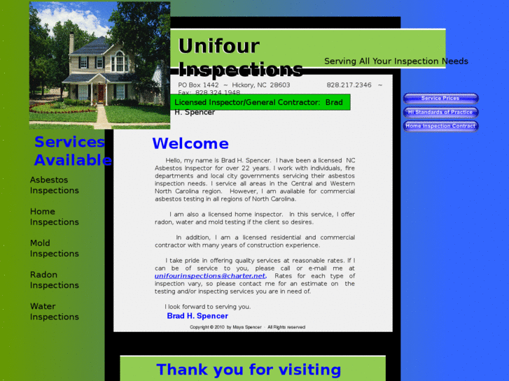 www.unifourinspections.net