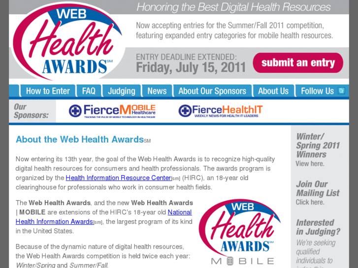 www.webhealthawards.com