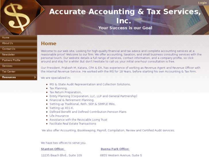 www.accuratetaxcpa.com