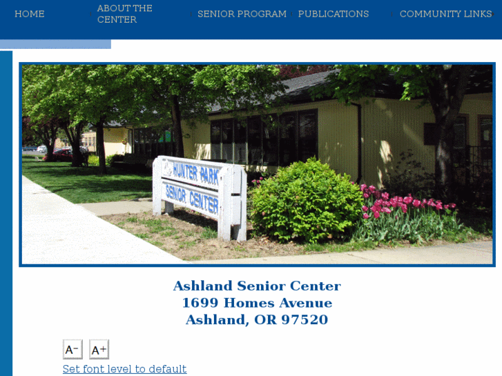 www.ashlandseniorcenter.org