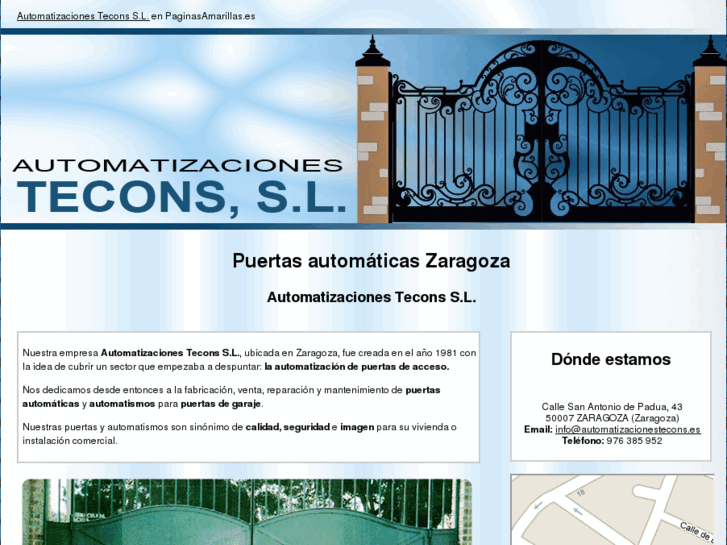 www.automatizacionestecons.es