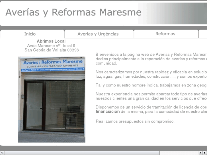 www.averiasyreformasmaresme.com