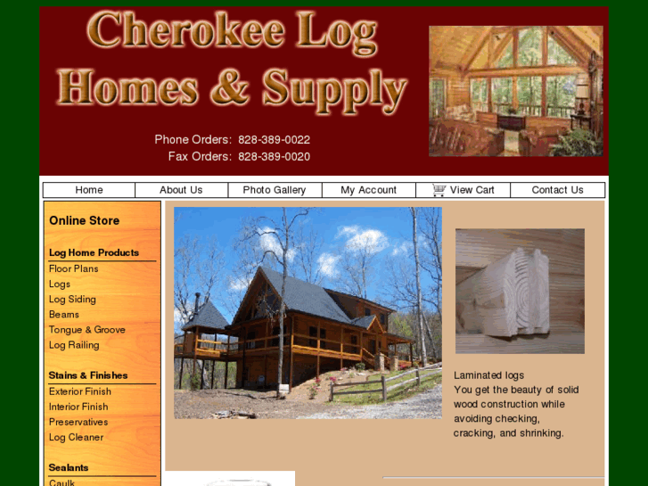 www.cherokeelogsupply.com