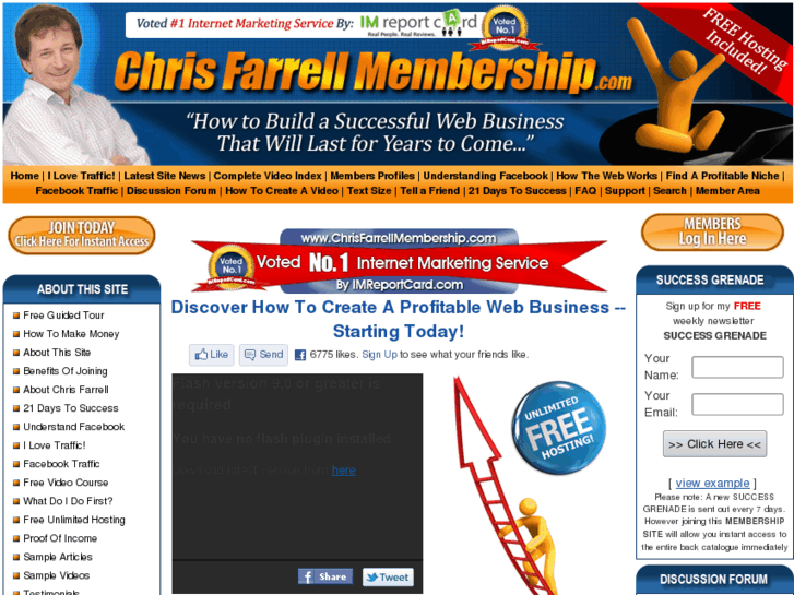 www.chrisfarrellmembership.com