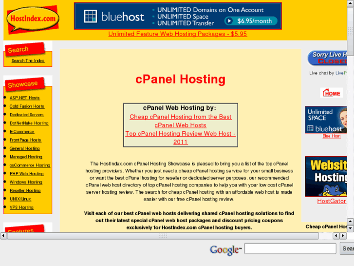 www.cpanelhosting.org