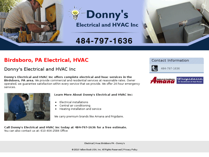 www.donnyselectricalandhvacinc.com