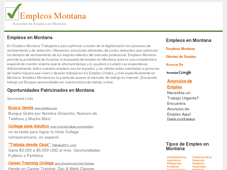 www.empleosmontana.com