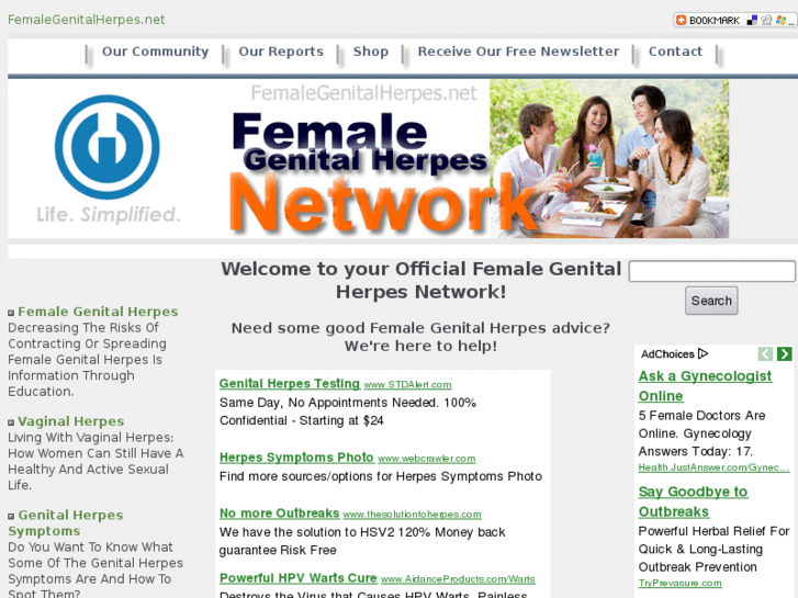 www.femalegenitalherpes.net