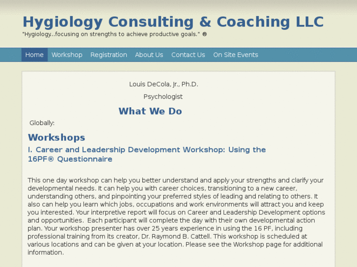 www.hygiologyconsultingandcoaching.org