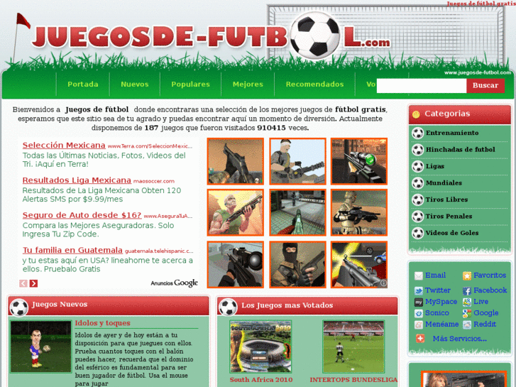 www.juegosde-futbol.com