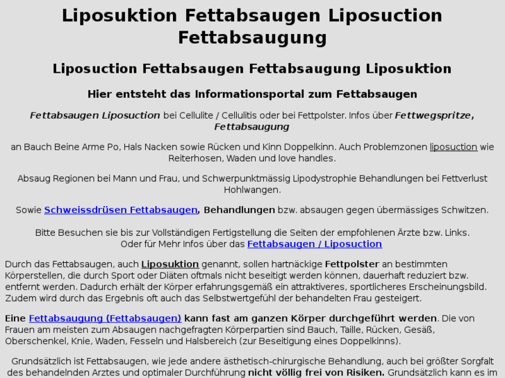 www.liposuctionen.de