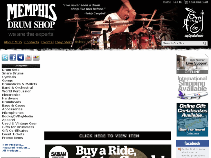 www.memphisdrumshop.com