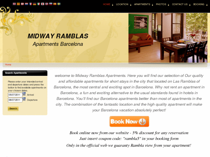 www.midwayramblasapartments.com