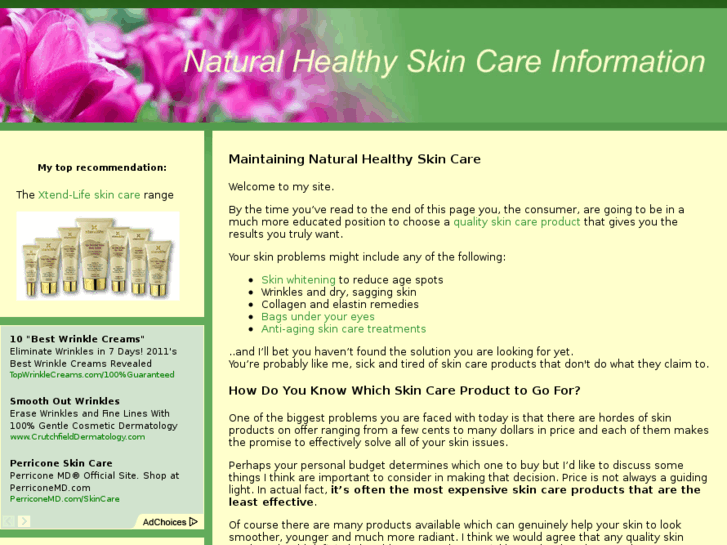 www.natural-healthy-skin-care.info