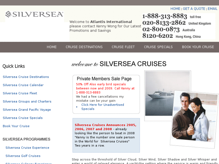 www.silverseacruisereservation.com