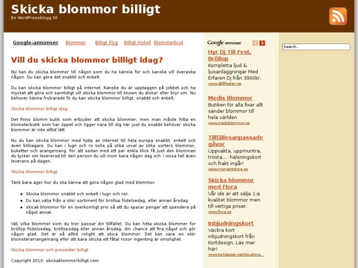 www.skickablommorbilligt.com