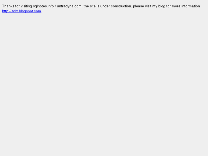 www.sqlnotes.info