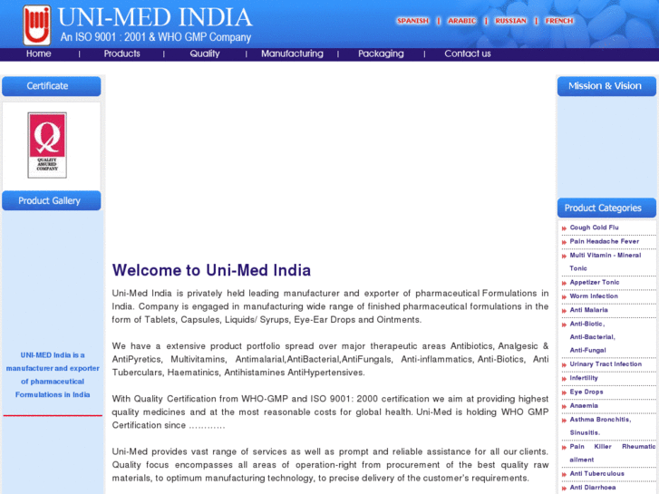 www.unimedindia.com