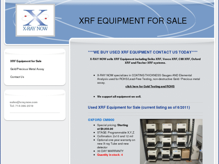 www.xrfequipment.com