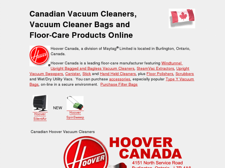 www.canadian-vacuum-cleaners.com