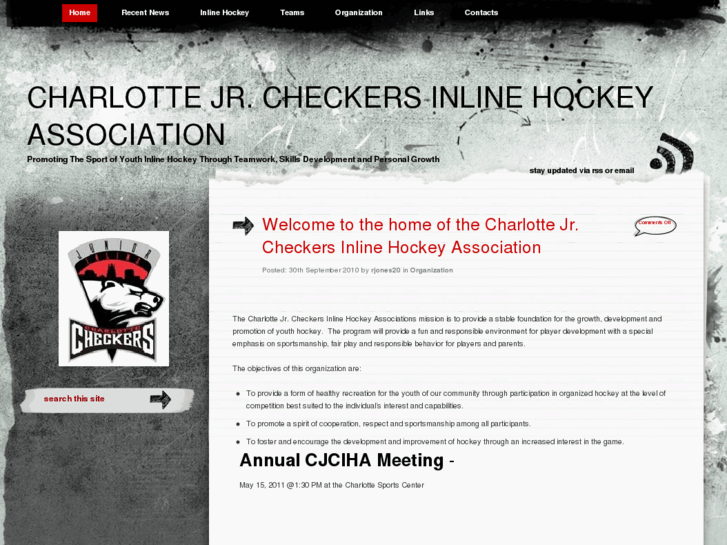 www.charlottejuniorcheckers.com