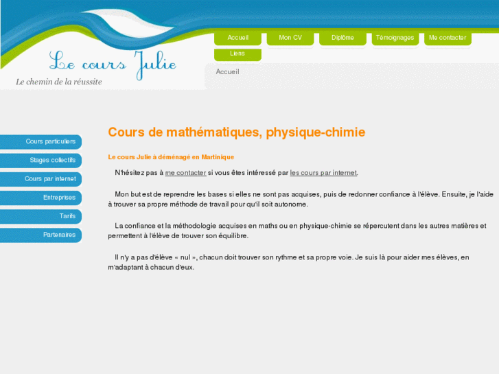 www.le-cours-julie.biz