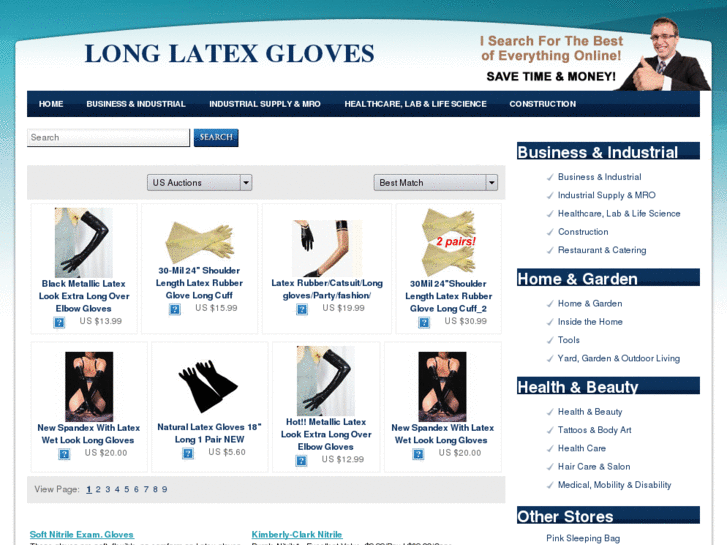 www.longlatexgloves.com