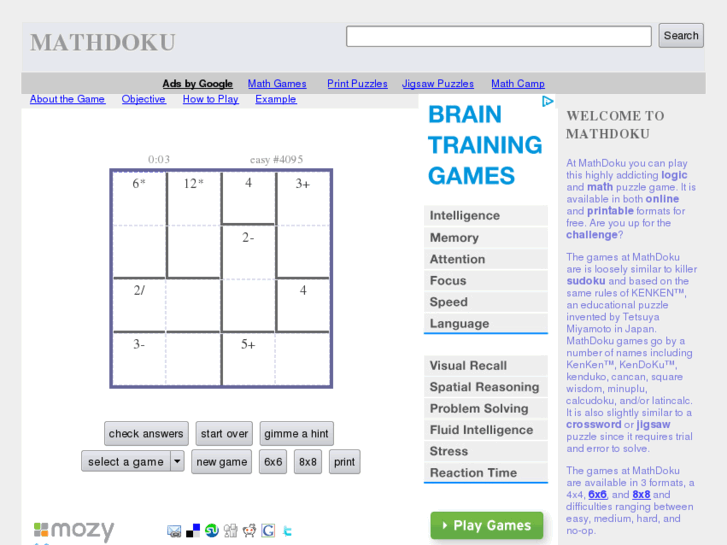 www.mathdoku.com