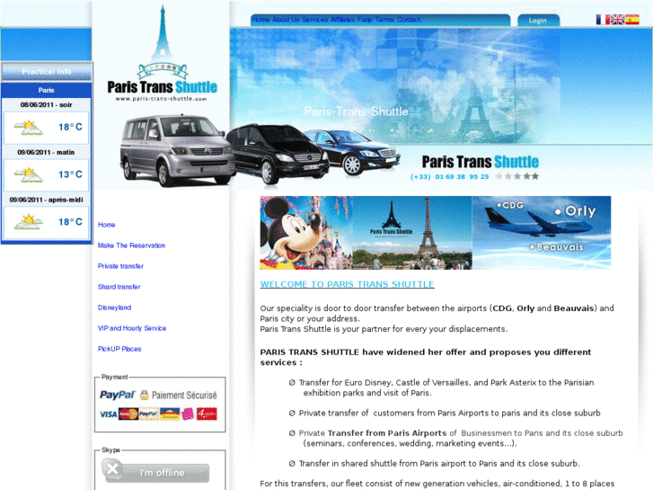 www.paris-trans-shuttle.com