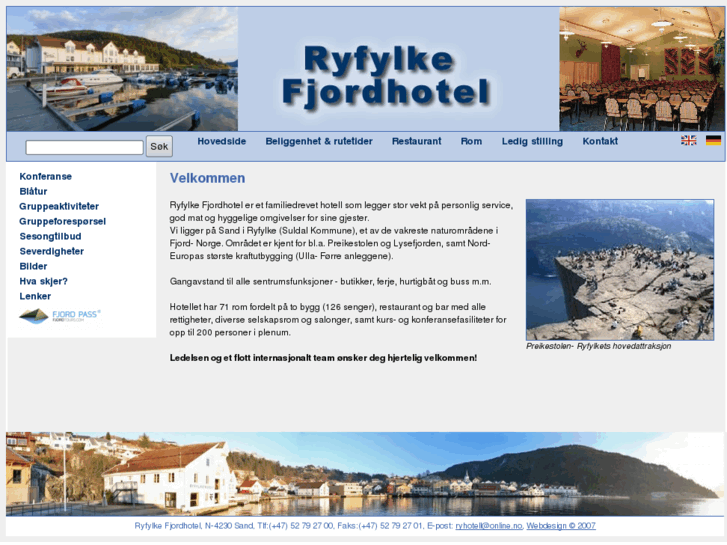 www.ryfylkefjordhotel.no