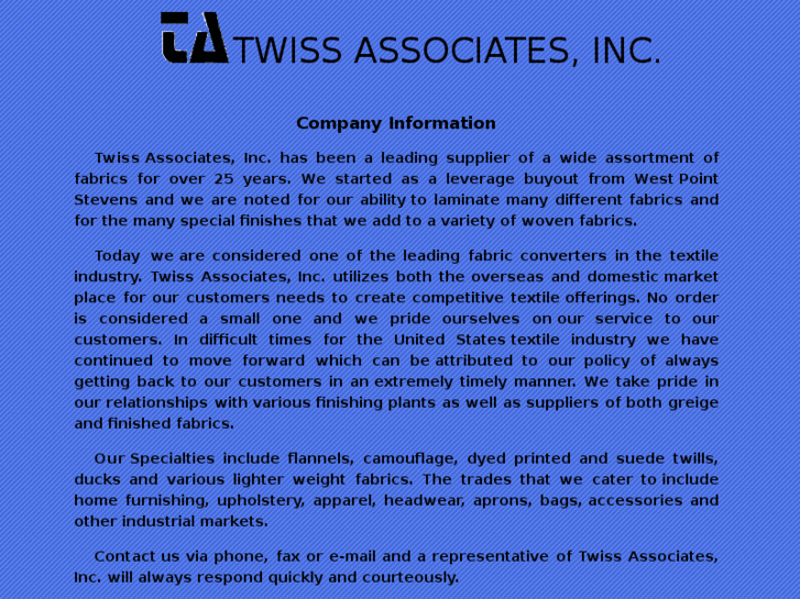 www.twissassociates.com